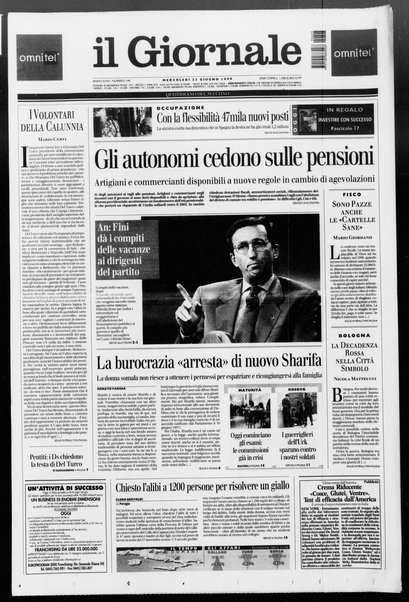 Il giornale : quotidiano del mattino